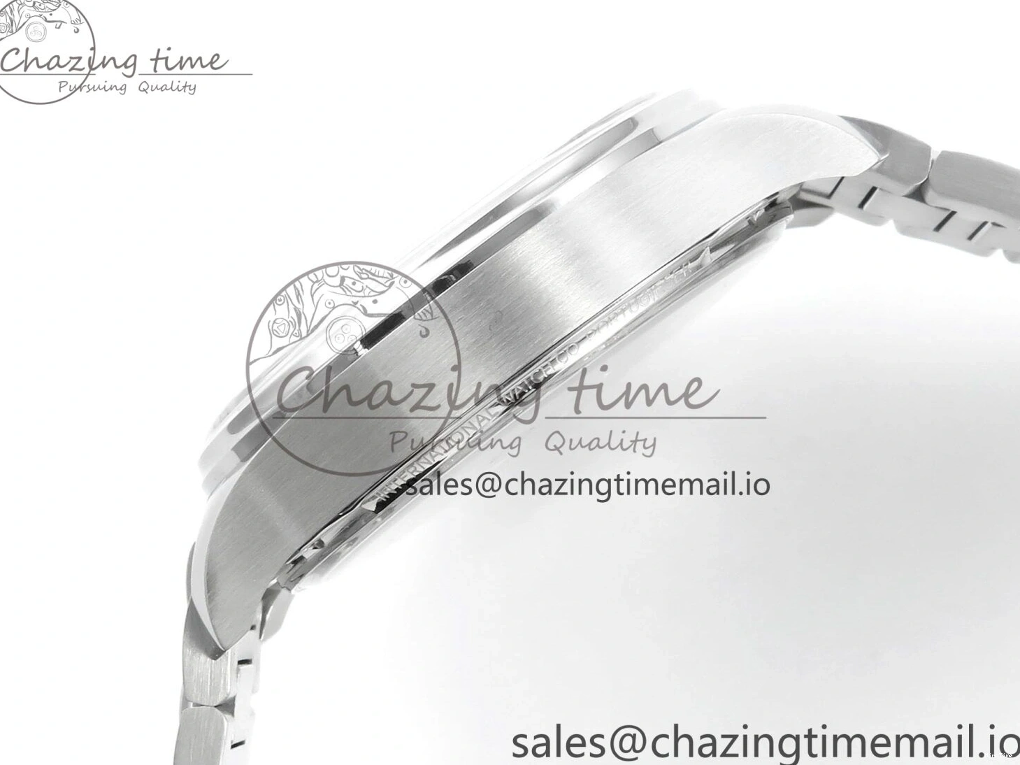 MIROTIME 0202 FashionForward Portugieser Auto IWC0562D APSF 1:1 Best Edition Light Blue Dial on SS Bracelet A 6994